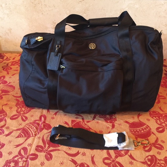 tory burch weekender duffle bag